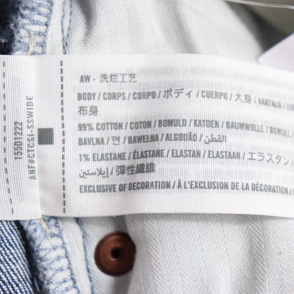 NWT Abercrombie & Fitch The Ankle Straight Ultra High Rise size 12/31 - Picture 7 of 7